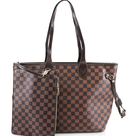 lv clone handbags|louis vuitton brown checked bag.